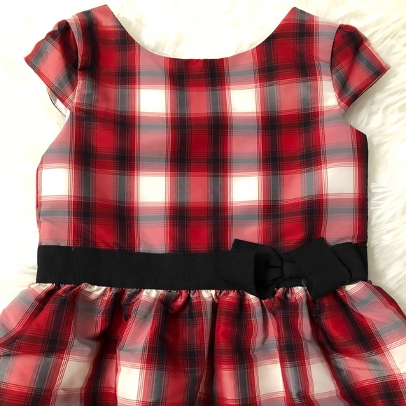 ❤️🖤🤍 CARTER’S RED AND BLACK DRESS ❤️🖤🤍 - Picture 4 of 5